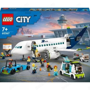Sigilat LEGO  City - Avion de pasageri 60367, 913 piese - ideal cadou