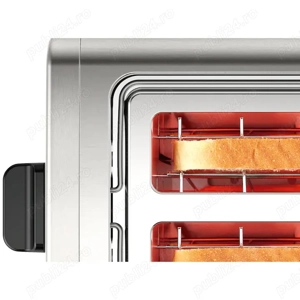 Sigilat Prajitor de paine Bosch TAT3P420 970 W 2 felii Argintiu Negru - imagine 3