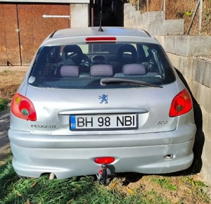 Peugeot 206, 1.6 benzina 110cp, AC functional - imagine 8