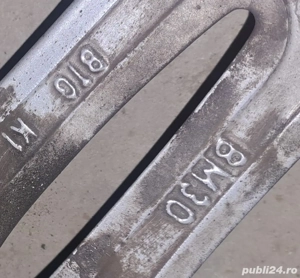 Jante BMW 2 buc 8J și 2 buc 8, 5 J  cu anvelope yokohama  - imagine 3
