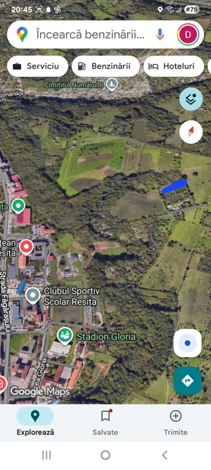 Vând teren intravilan în Reșița.