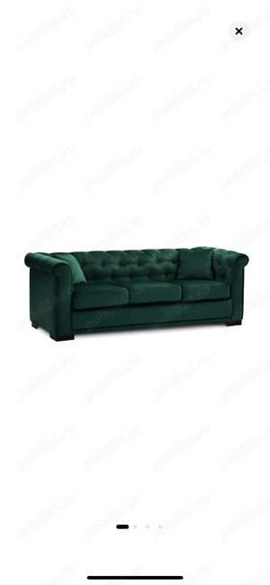 Canapea extensibila chesterfield
