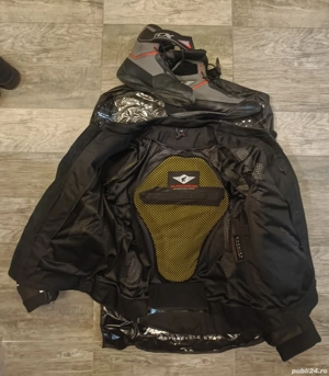 Geaca Moto AlphaHead cocoasa si Ghete Moto  - imagine 2