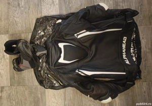 Geaca Moto AlphaHead cocoasa si Ghete Moto  - imagine 3