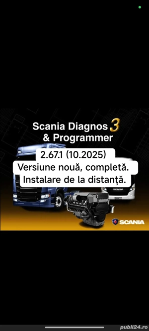 Scania SDP3 2.67.1 2025. Instalare de la distanță