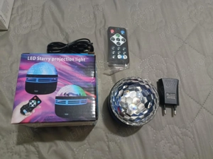 Proiector rotativ aurora si stele - imagine 4