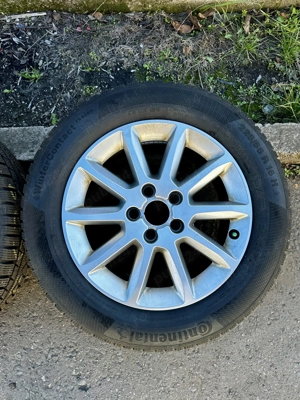 Set jante roti iarna Continental 225 55 R16 5x112 7j Continental 2020 - imagine 9