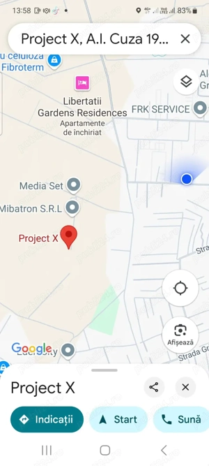 Teren Otopeni 90 euro m 