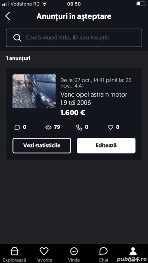 vand opel astra h motor 19 tdi acte valabile fiscal pe loc