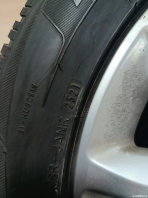 Jante 5x112 16 audi, vw M +S 225 55 16  - imagine 7