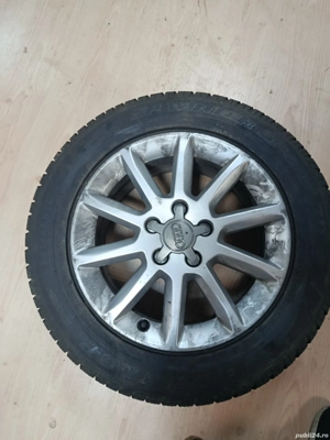 Jante 5x112 16 audi, vw M +S 225 55 16  - imagine 6