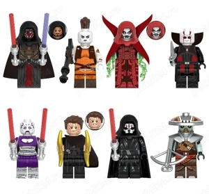 Set 8 Minifigurine tip Lego Star Wars cu Aurra Sing si Talzin
