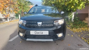 Dacia Sandero Stepway Navy Climă Cameră Turbo euro6 - imagine 3