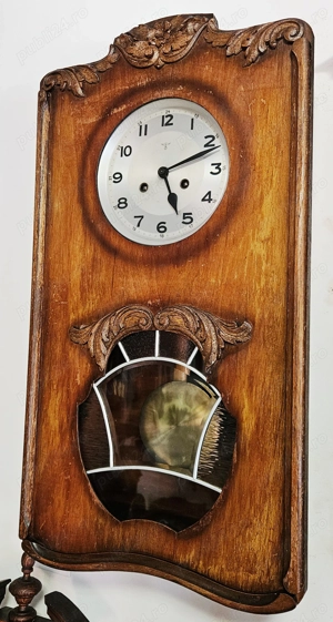 Ceas de perete cu pendula Mauthe