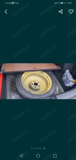 Roata rezerva slim R17 Honda Civic Honda Hrv(nu Crv)  - imagine 6