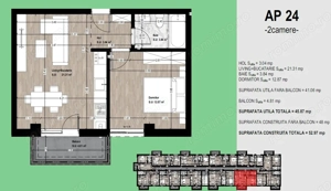 Mută-te acum! Apartament nou, mobilat, utilat, parcare și TVA incluse - imagine 8