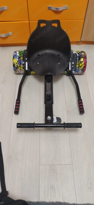 Hoverboard FreeWheel Grafitti cu scaun - imagine 5