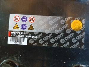 Baterie auto QWP 12 V 225AH 1150 - imagine 2