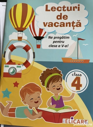 Caiet lecturi de vacanta limba romana clasa a IV-a