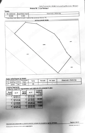 Teren Agricol 5000 mp in Merisani, Arges