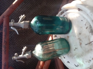 Sifoane, sticle lapte vechi