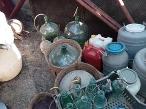 Sifoane, sticle lapte vechi - imagine 2