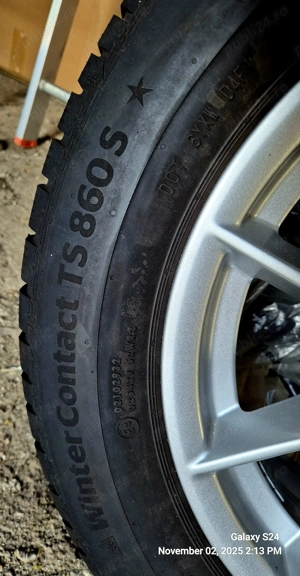 Set 4 roti iarna BMW seria 3 G20/21, 205/60/16, 6,5J 16"ET22 senzori presiune, 6mm profil - imagine 3