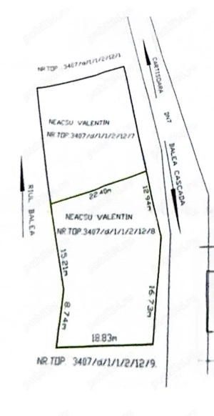 Teren Inravilan Unicat Pe Malul Raului Balea - imagine 5