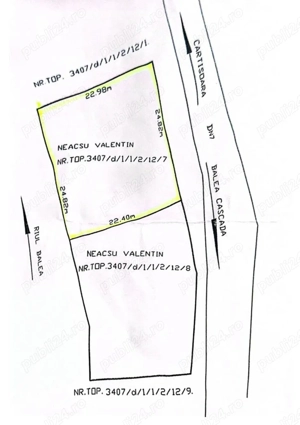 Teren Inravilan Unicat Pe Malul Raului Balea - imagine 4