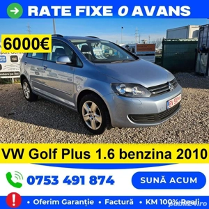 Golf Plus 2010..1.6 benzină 