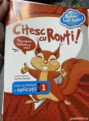 Caiet de clasa a I-a de lectura