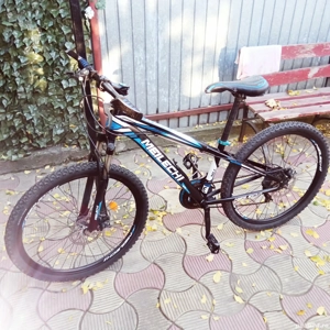 bicicleta pe 26 cu frâne pe disc la 300 lei