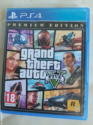 [PS4 PS5] Vând joc GTA 5 (v) PREMIUM PlayStation 4 și 5 [poze reale]