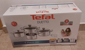 Sigilat Set 7 piese Tefal Duetto Plus inductie sistem de gradatie