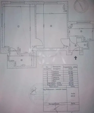Apartament 2 camere , Romana - imagine 8