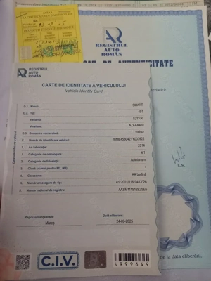 Smart forfour, 2014,climatronic,încălzire scaune,rar efectuat - imagine 10