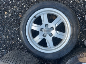 Vând Jante Originale Audi cu Anvelope de Iarnă - imagine 4