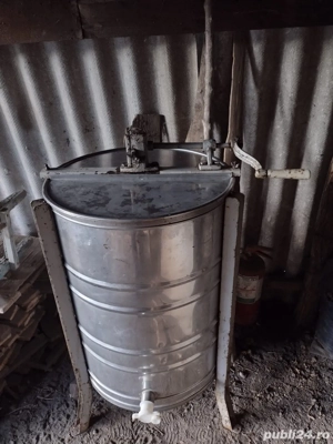 Centrifuga inox manuala 3 rame