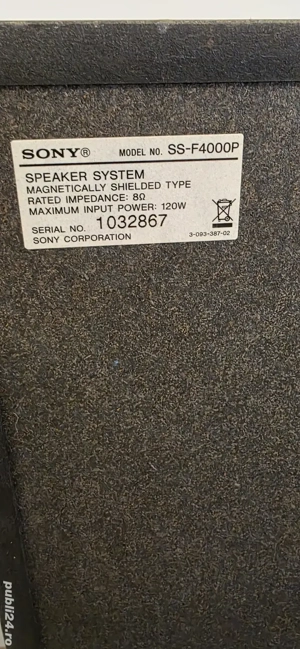 Sistem audio homecinema Sony - imagine 3