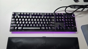 Tastatura gaming mecanica Razer Elite RGB, switch optic clicky - imagine 3