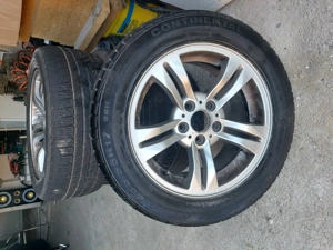 Set roți complete (jante + anvelope) BMW X3 E83 R17 - imagine 4