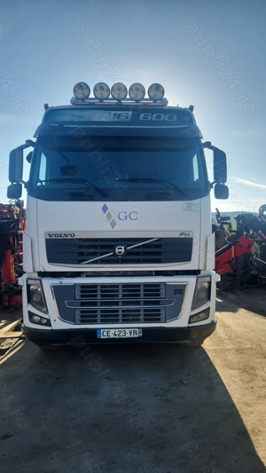 Volvo Fh 16, 600cp, 6x4 transport forestier lemn - imagine 2