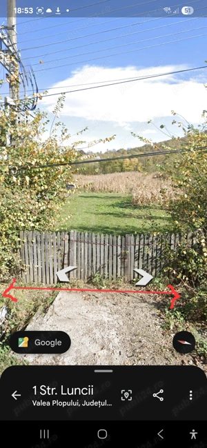 VÂND Teren intravilan 1000 mp, localitatea Valea Plopului  județul Prahova  - imagine 2