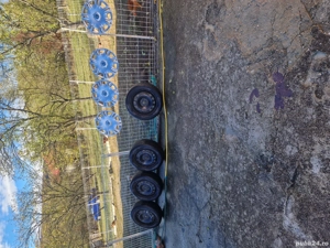 Vând set cauciucuri de iarna 205/55/16 cu capace,jenti tabla pentru skoda octavia - imagine 4