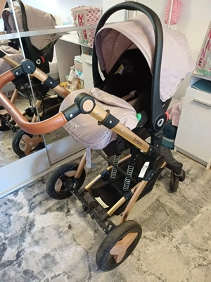 Vand Carucior transformabil 3 in 1 Coccolle Ambra, Rose Gold   