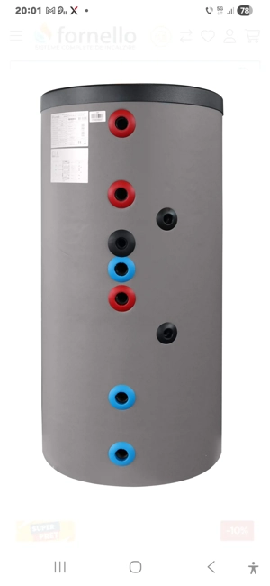 boiler bivalent 200l