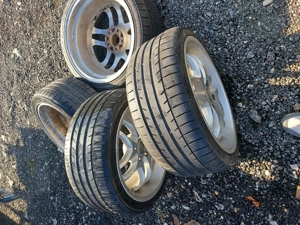 Set 4 jante aliaj Dezent S 18 inch cu anvelope - imagine 2