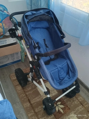Vând cărucior bebeluși tip landou+sport - imagine 5