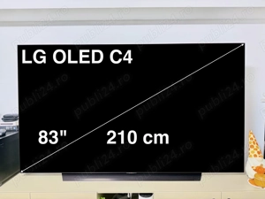LG OLED83C4 - smart TV televizor - 83" - 210 cm - 144Hz gaming G-Sync FreeSync