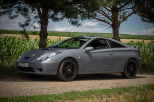 Celica GT, restaurata in 2022, Raptor gri, tinuta doar in garaj